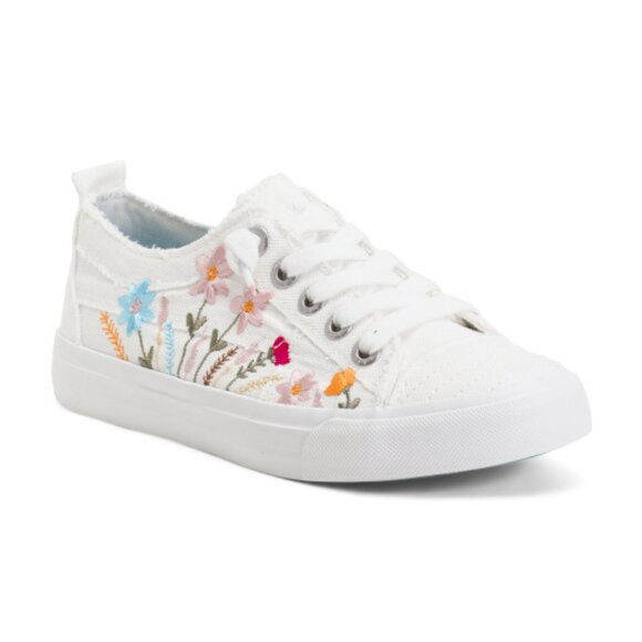 new Blowfish Floral Embroidered Slip On Sneakers 253 - Picture 9 of 10